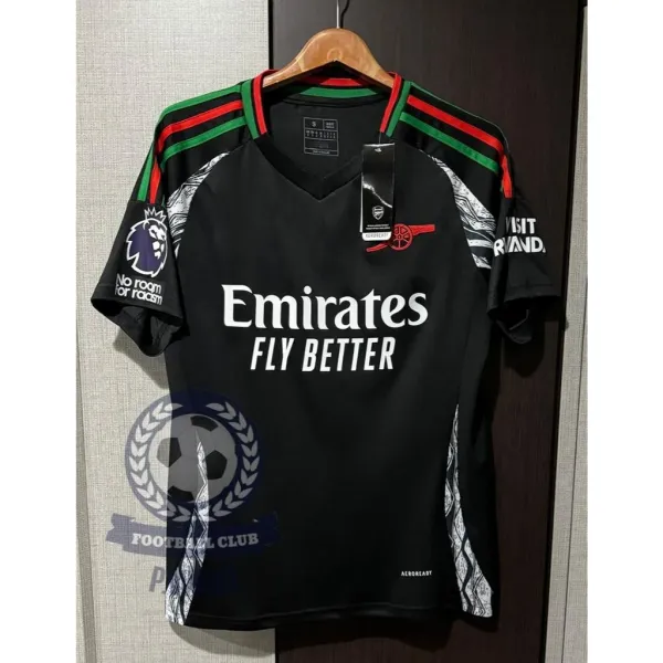 Arsenal FC 2023-24 Third Jersey Black - 1