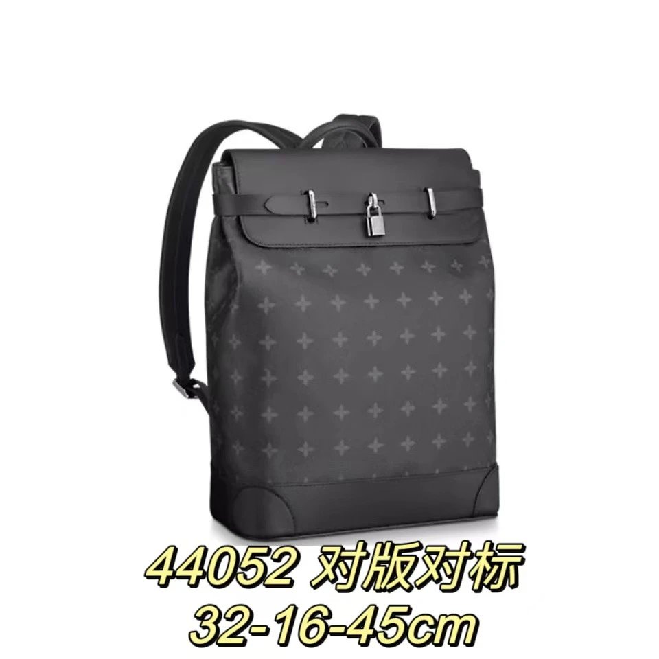 Design 46105 Monogram Pattern Gray Casual Backpack - 5