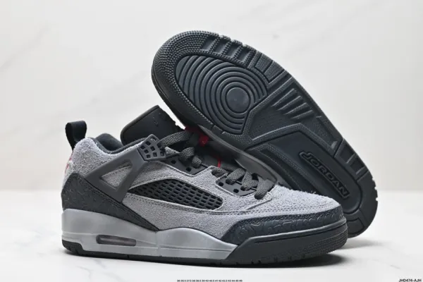 Air Jordan 4 Retro Cement Grey Red Sneakers Basketball Shoes - 13