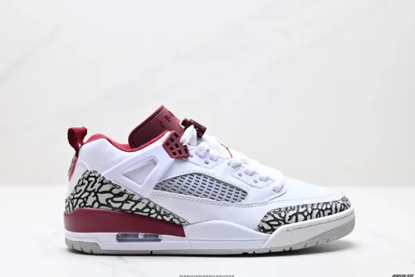 Air Jordan 4 Retro Cement Grey Red Sneakers Basketball Shoes - 29