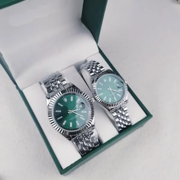 Rolex Datejust Green Dial Stainless Steel Watches - 1
