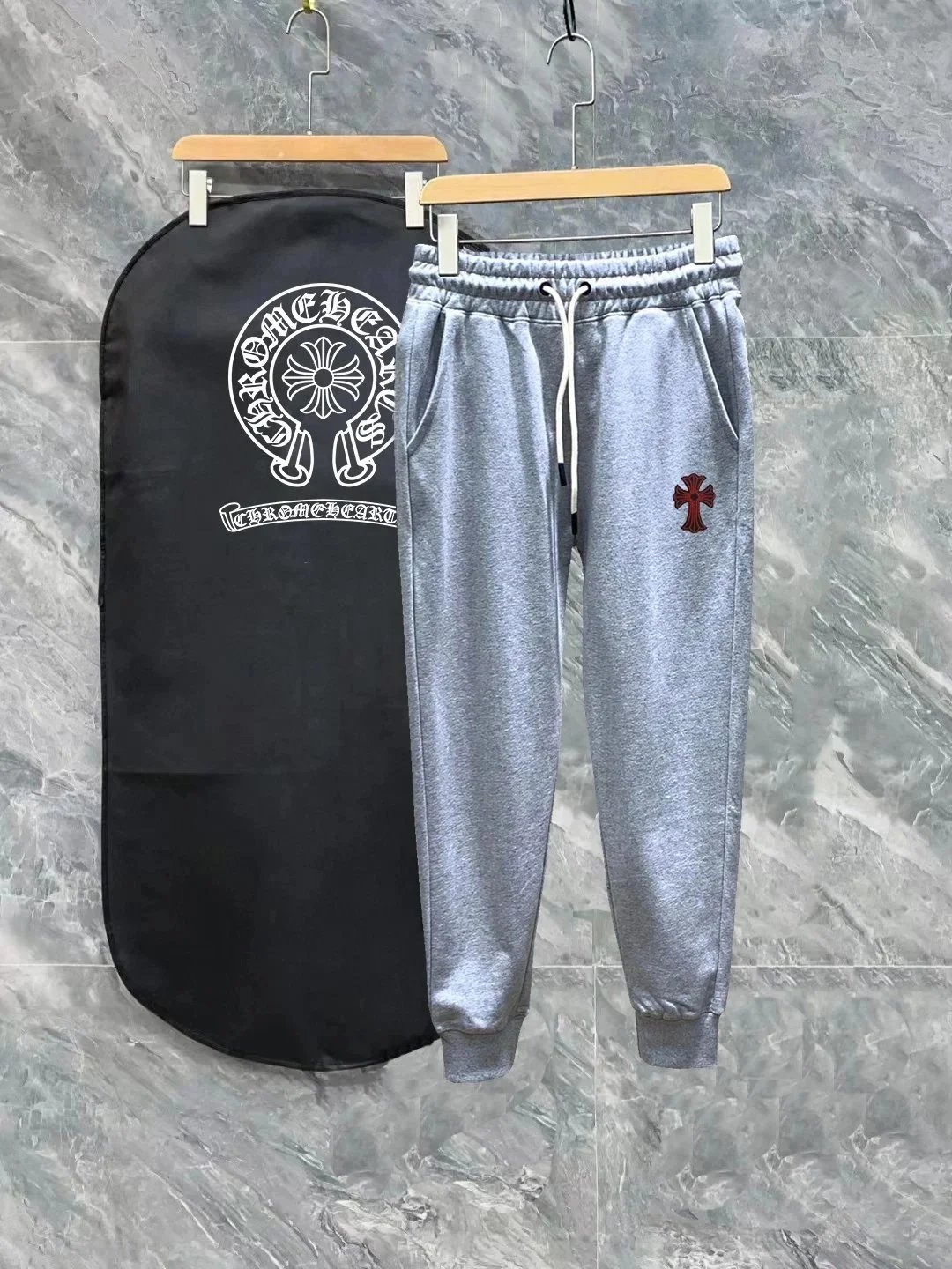 Chrome Hearts Trousers Drawstring Jogger Pants image 4