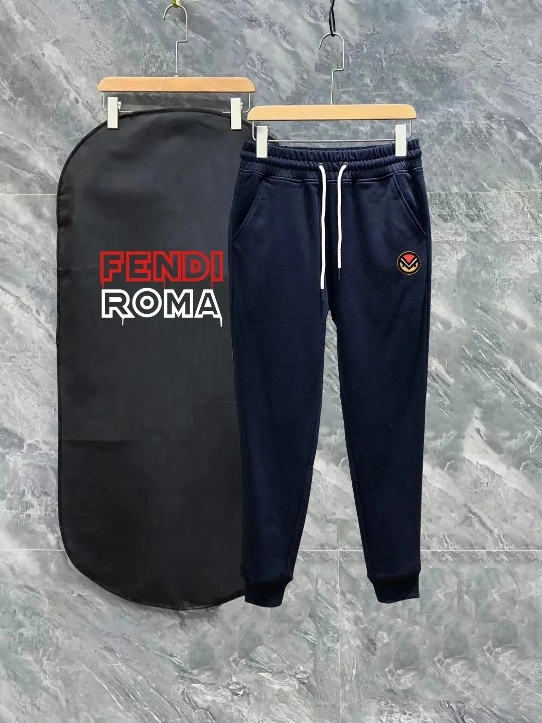 Chrome Hearts Trousers Drawstring Jogger Pants — 33