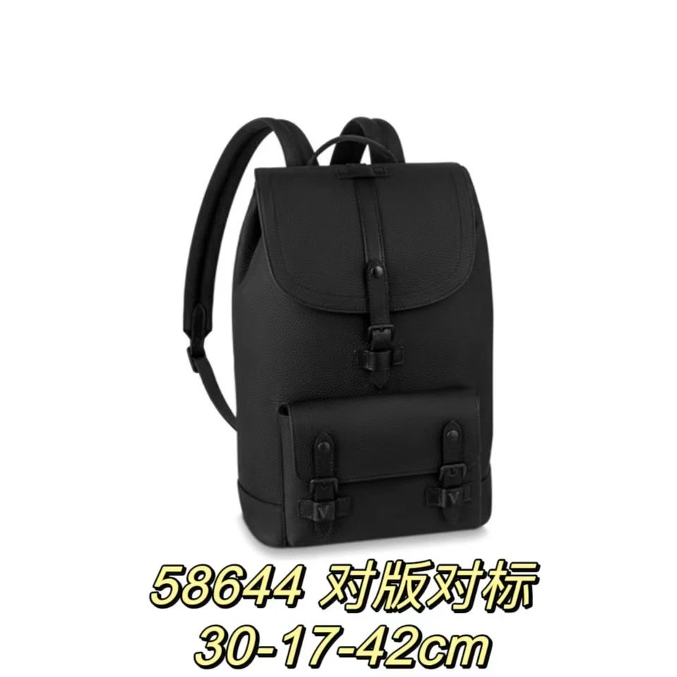 Design 46105 Monogram Pattern Gray Casual Backpack - 7