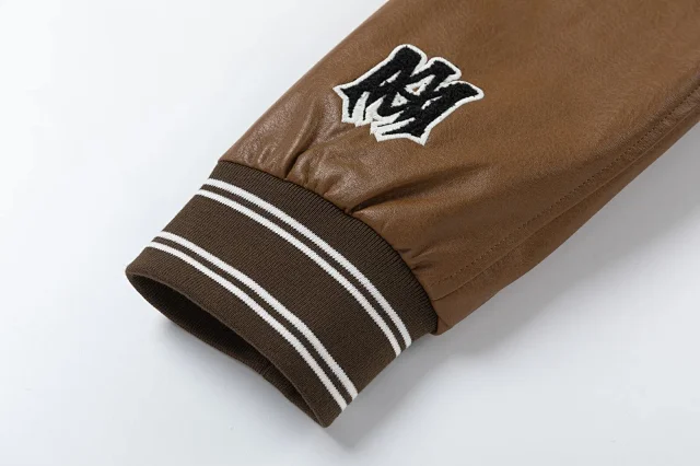 AMIRI Jackets Eagle Embroidered Varsity Jacket product detail image 13
