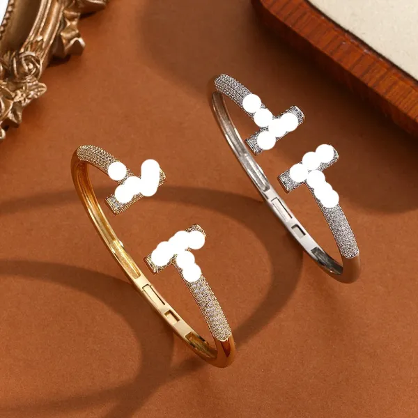 Design Crystal-Embellished Hinge Bangle Bracelet in Gold and Silver Jewelry - 23