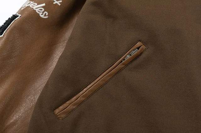 AMIRI Jackets Eagle Embroidered Varsity Jacket product detail image 15
