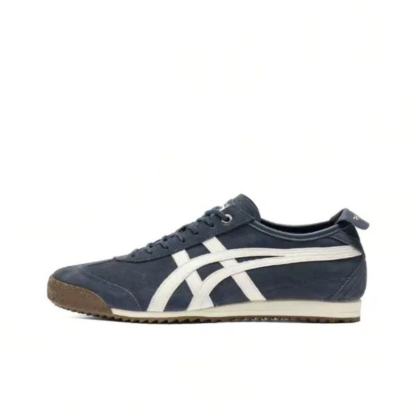 Onitsuka Tiger Mexico 66 Navy Suede Sneakers - 1