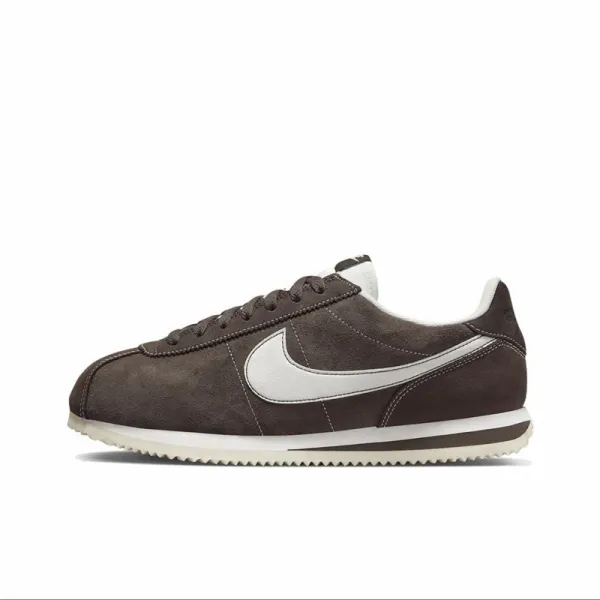 Nike Cortez Brown Suede Sneakers - 1