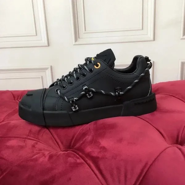 Dolce & Gabbana Black Technical Sneakers - 1