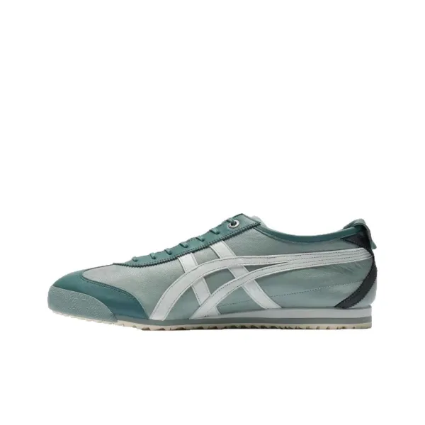 Onitsuka Tiger Mexico 66 Teal Green Leather Sneakers - 1