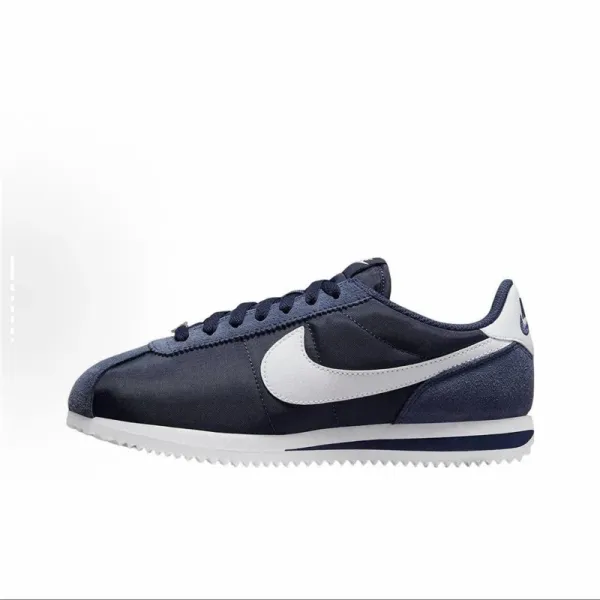 Nike Cortez Navy and White Sneakers - 1