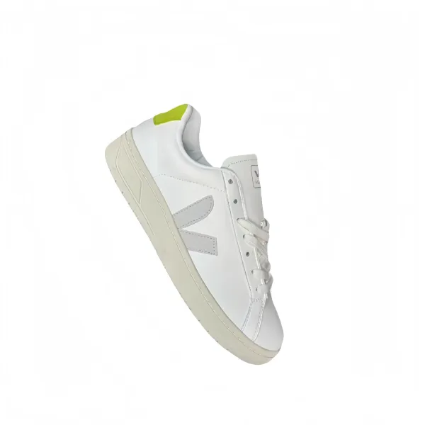 Veja Campo White Lime Green Sneakers - 1