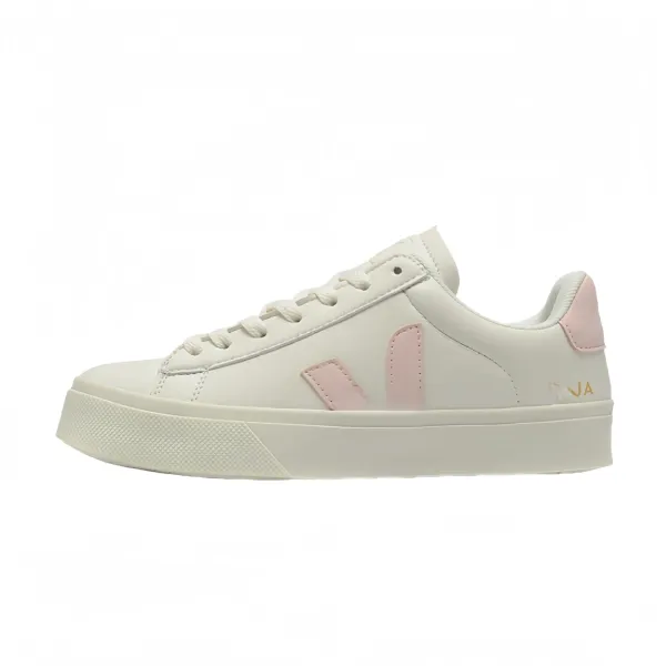 Veja Campo Pink White Sneakers - 1