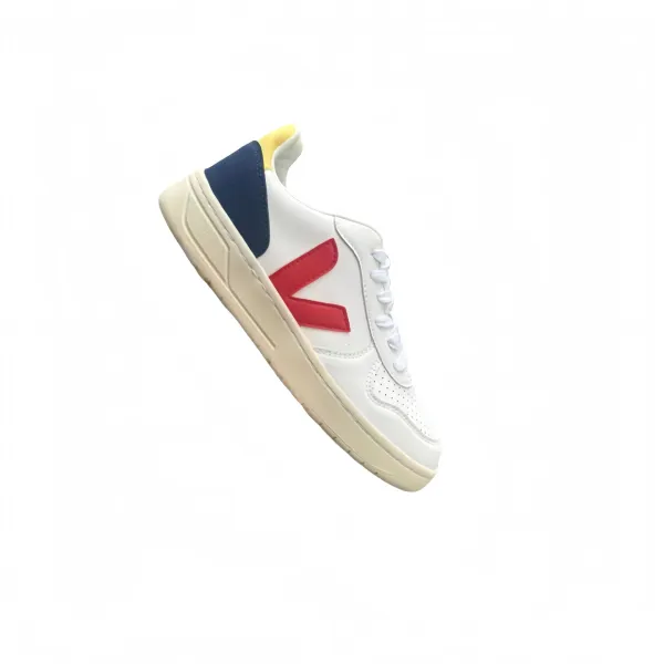 Veja Campo White Red Navy Yellow Sneakers - 1