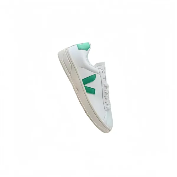 Veja Campo White and Green Sneakers - 1
