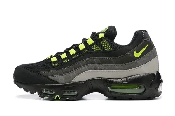 Corteiz Air Max 95 Black Teal Sneakers - 12