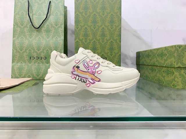 Gucci Sneakers Chunky low-top with GG logo and graphic-print variants product detail image 5