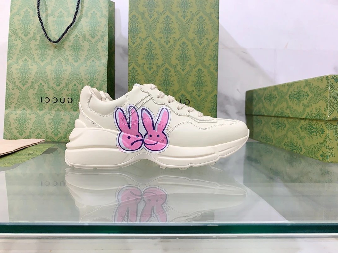 Gucci Sneakers Chunky low-top with GG logo and graphic-print variants — 8