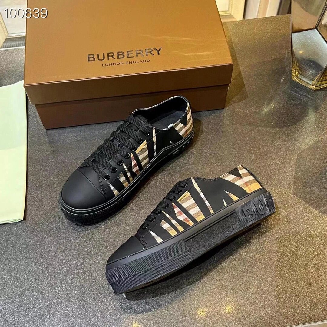 Burberry Sneakers Chunky check-panel — 17