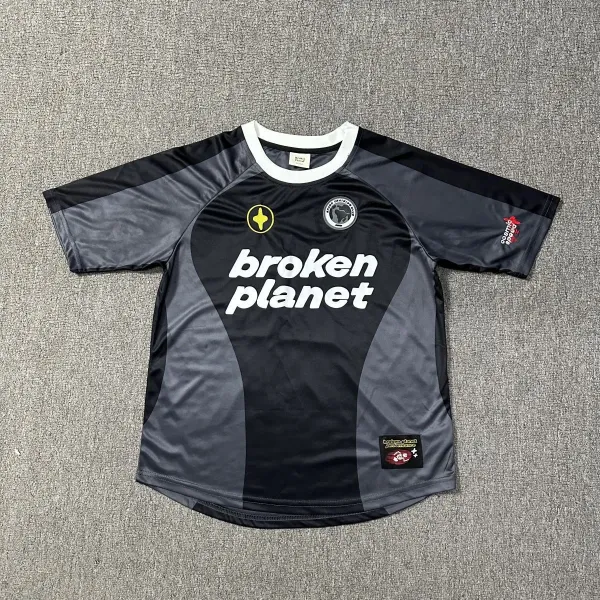 Broken Planet Born To Be Fast Raglan T-Shirt White / Blue - 7