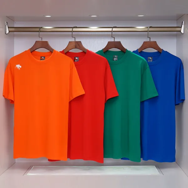 Moncler Graphic Print T-Shirt Blue - 4