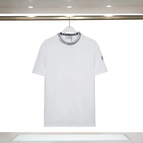 Moncler Graphic Print T-Shirt Blue - 7