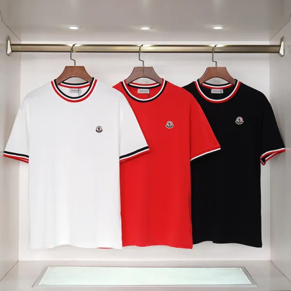 Moncler Graphic Print T-Shirt Blue - 9