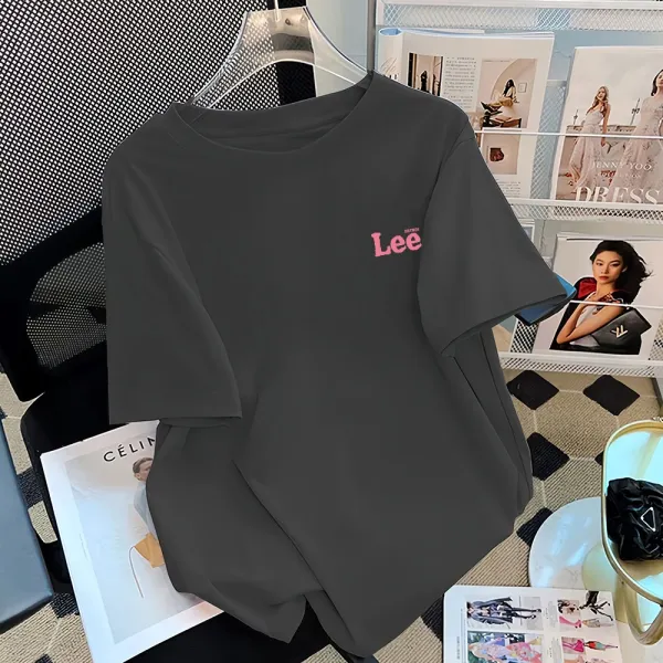 Lee x Disney Stitch Graphic Print Oversized T-Shirt White - 15