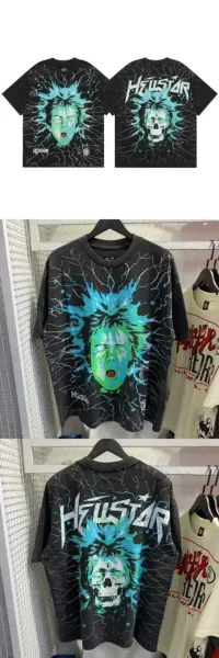 Hellstar Brainwashed Comic Print White T-Shirt - 17