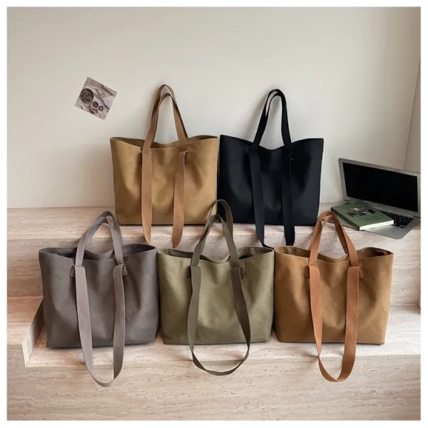 Design Canvas Tote Bag Olive Green Tote Bag - 6
