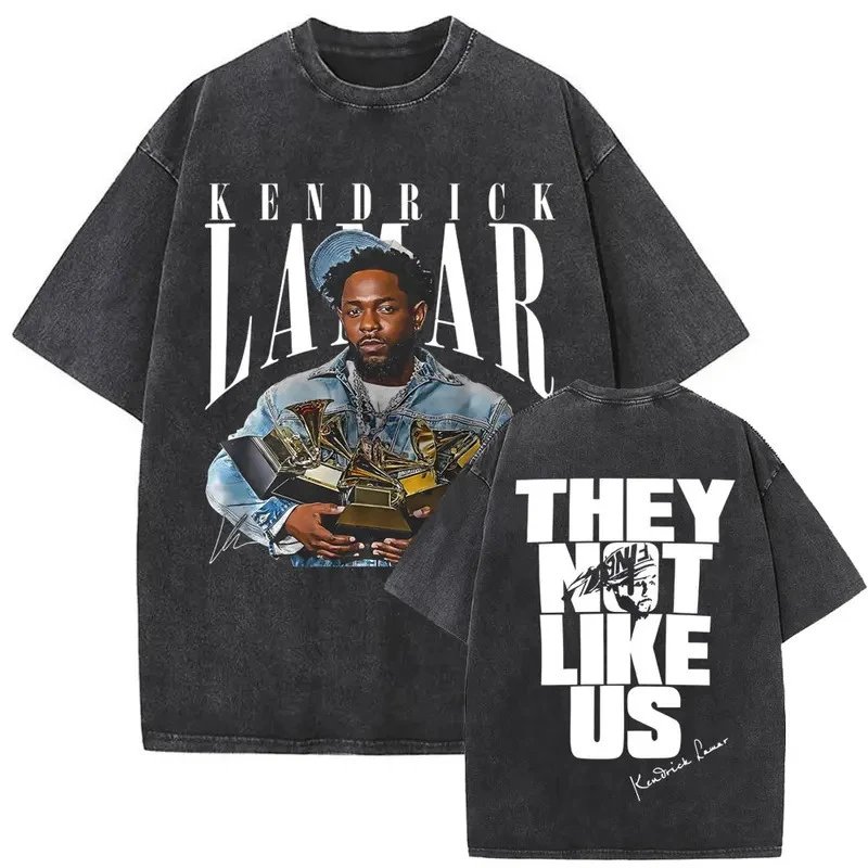 230G欧码纯棉Limited Rapper Kendrick Lamar They Not Like Us W