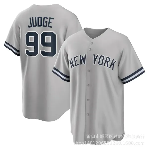 New York Yankees Cole #45 Gray Road Jersey - 5