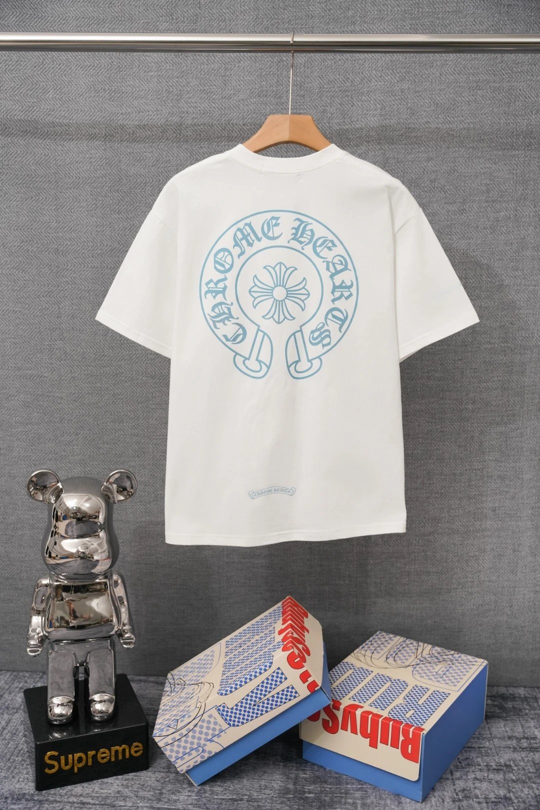 Chrome Hearts x Jesse Jo Stark Fire of Love Graphic T-Shirt White - 36