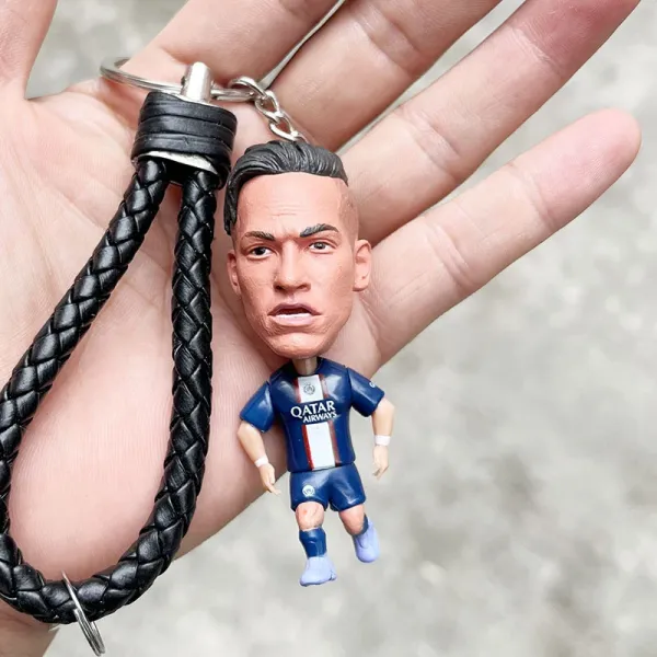 Paris Saint-Germain Qatar Airways Jersey Keychain Figure Accessories - 1
