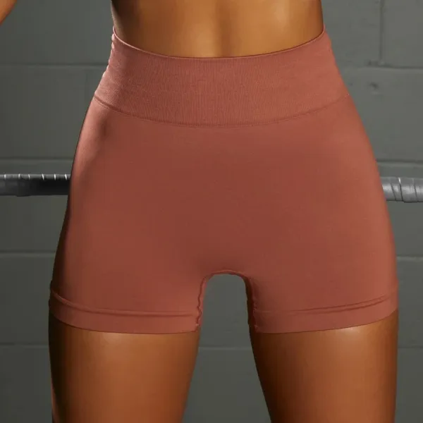 Design High-Waisted Compression Shorts Black - 30