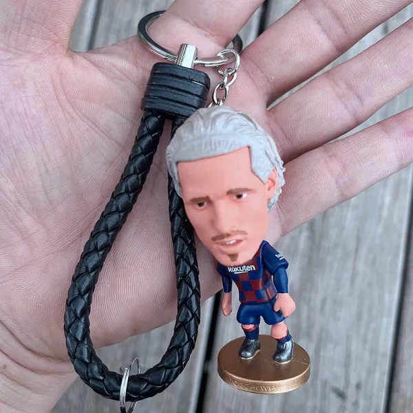 FC Barcelona x Soccer WP Player Figurine Keychain Accessories - 1