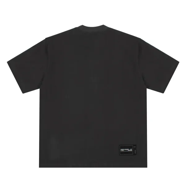 Design Helldon Graphic Print Oversized T-Shirt White - 18