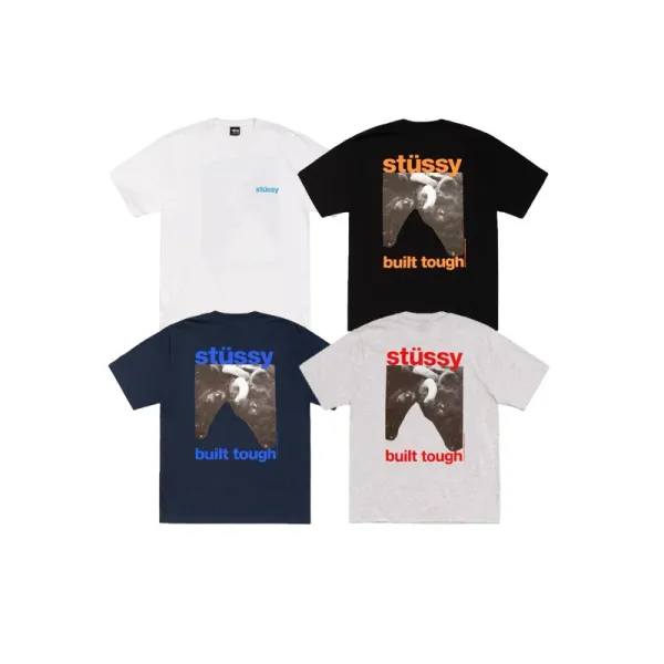 Design Halftone Logo Graphic T-Shirt Gray - 18
