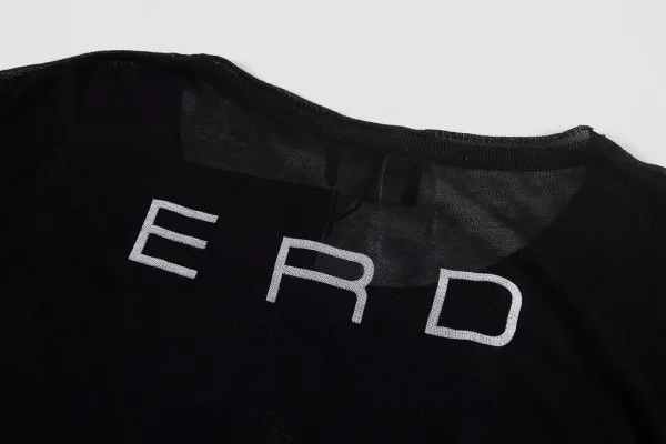 Design E.R.D Graphic Print T-Shirt Black - 46