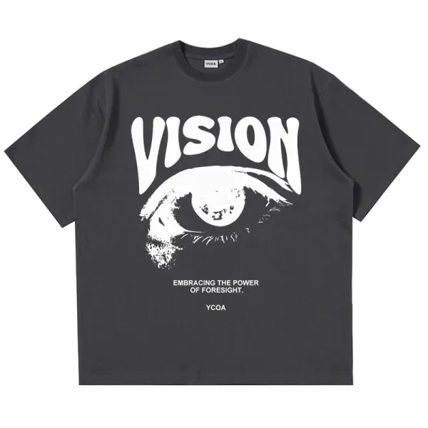 Design YCOA Vision Graphic Tee Forest Green T-Shirt T-Shirts - 9