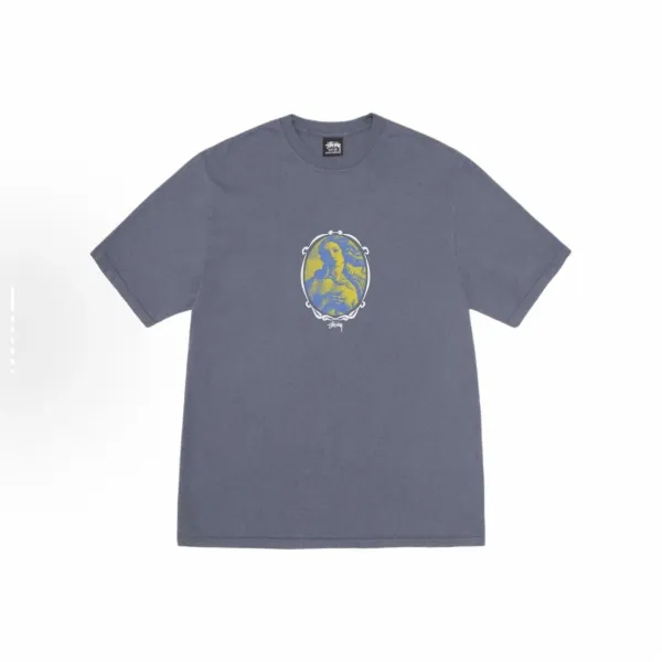 Design Halftone Logo Graphic T-Shirt Gray - 48