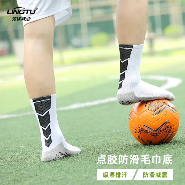Design Performance Grip Socks Black / Gray - 7