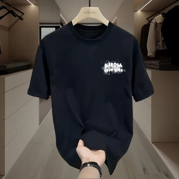 Design YZEE.MC RETR E69 Heart Graphic T-Shirt Black T-Shirts - 7