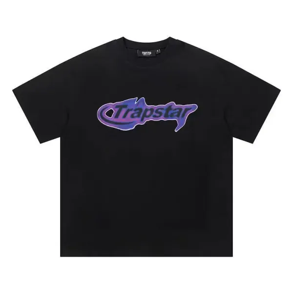 Trapstar Tra Star Blue Print White T-Shirt - 50