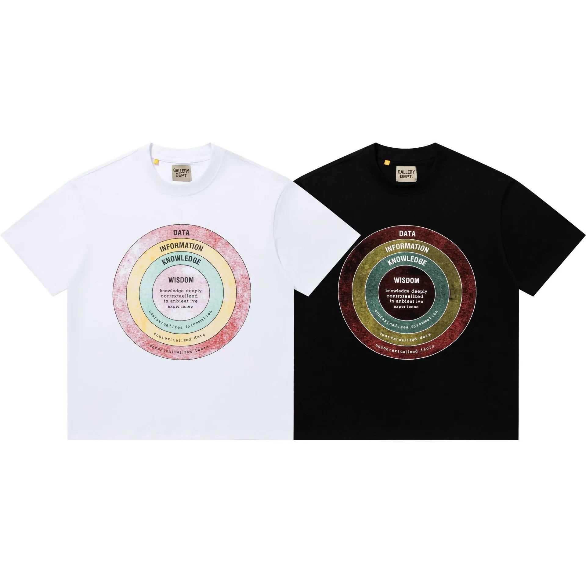 Gallery Dept. Data to Wisdom Graphic T-Shirt Black - 3