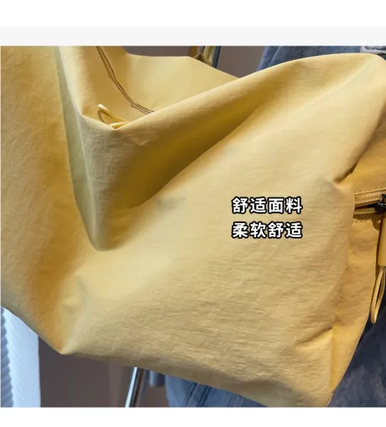 Design ZiYuan Duffle Bag Yellow Travel Bag Duffle Bag - 9