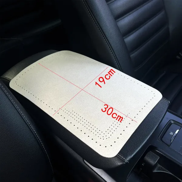 Design Car Center Console Armrest Pad Black Automotive Accessory Electronics - 10