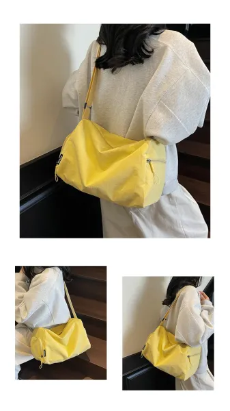 Design ZiYuan Duffle Bag Yellow Travel Bag Duffle Bag - 17