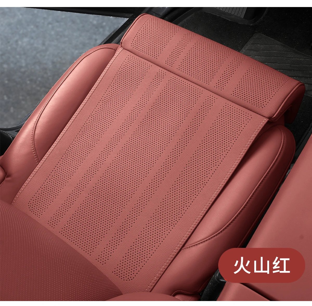 Design Car Seat Leg Rest Pad Black Accessories - 17